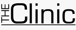The Clinic logo online portal for sexual health peptides, weight loss peptides, and wellness injectables